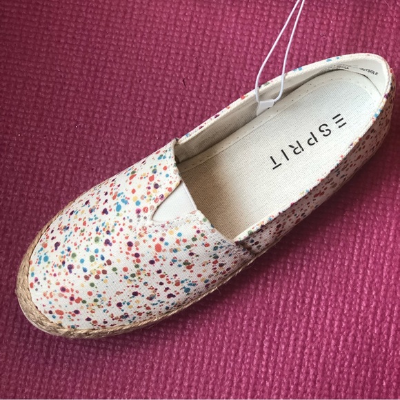 🌸 Esprit Espadrille Style Slip On Sneaker 🌸 - Picture 3 of 16